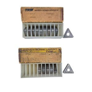 TRW Carbide Turning Insert Cutting 16 Piece CY16 TNMR 434E Wendt Sonis Unimet